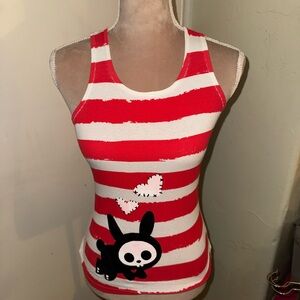 Skelanimals rare vintage tank top shirt